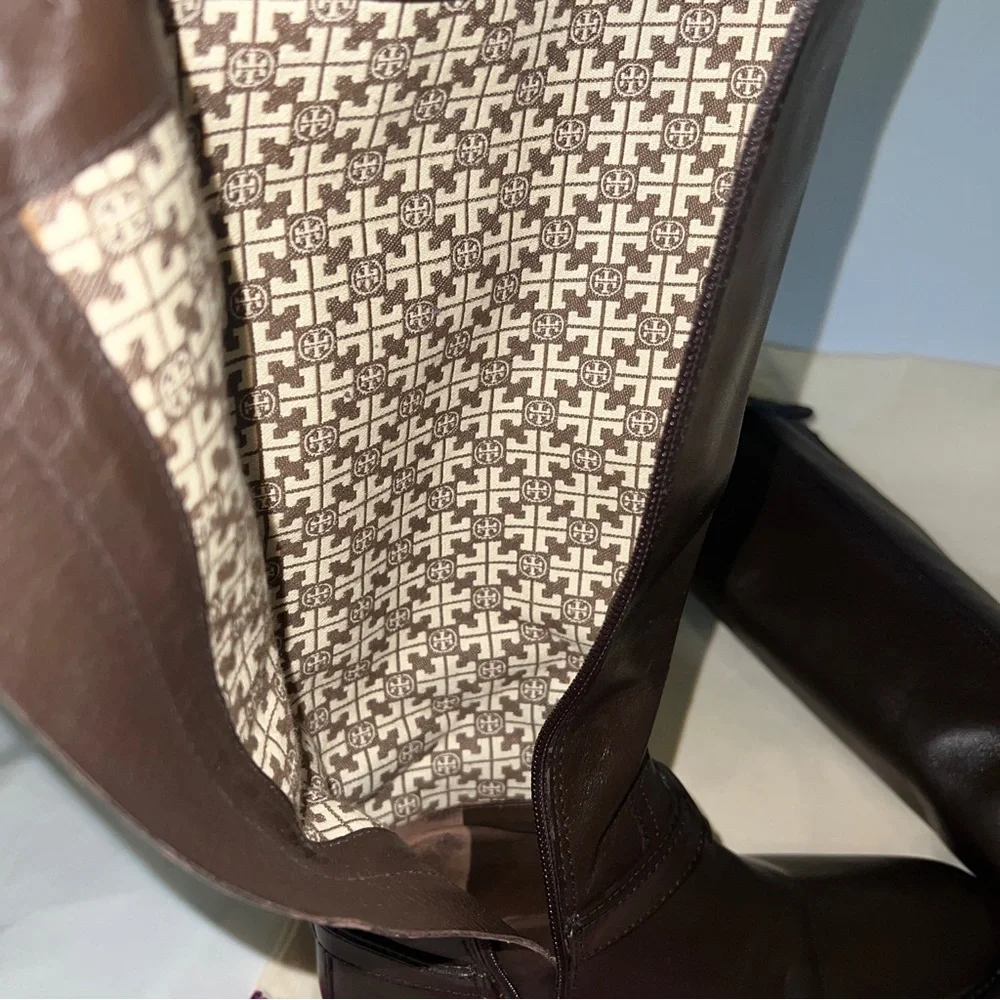 Tory Burch Leather Bristol Versatile Riding Boots 5